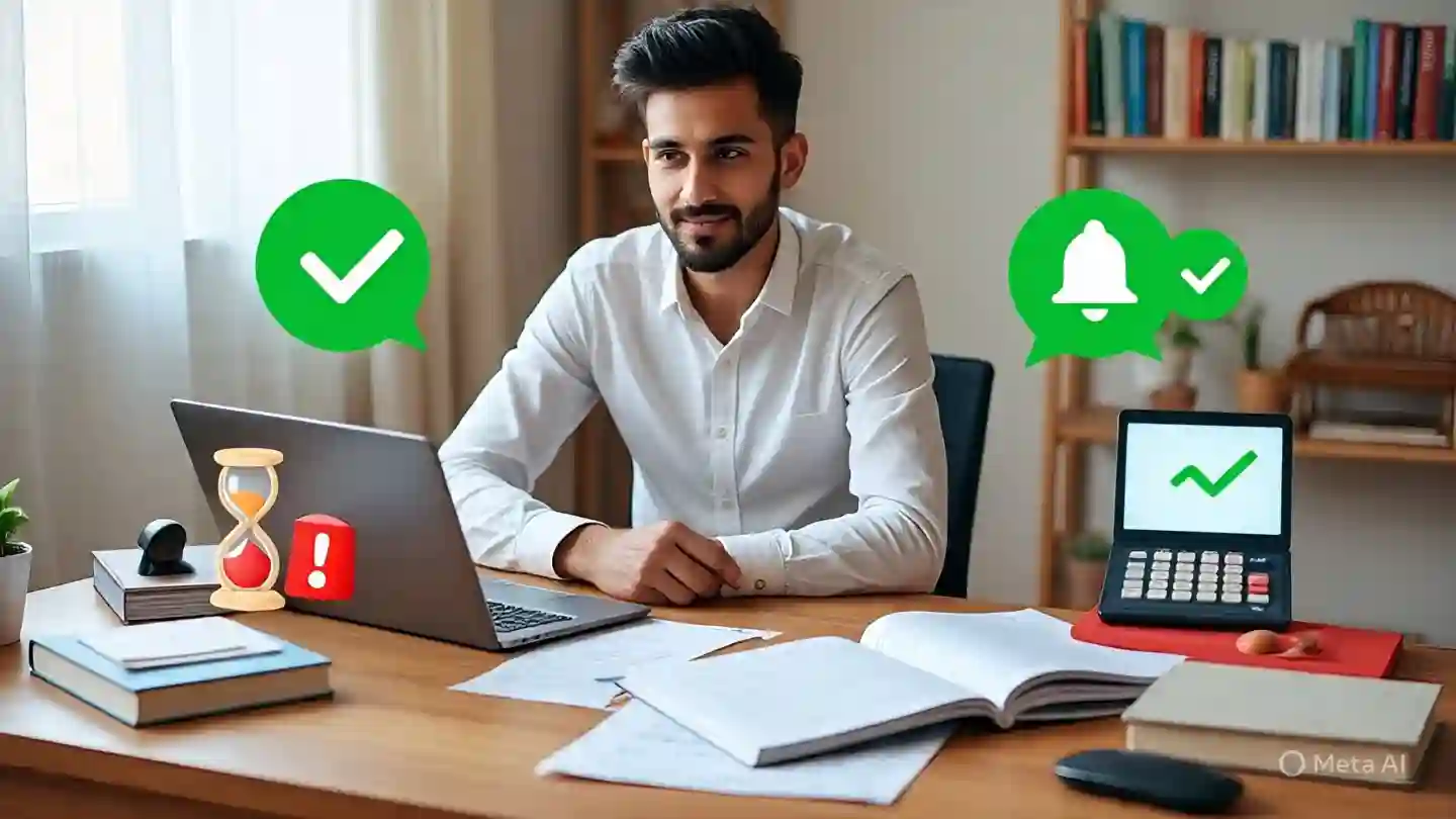 Illustration of a new Indian investor learning from mistakes with pro tips and reminders for smarter stock trading.